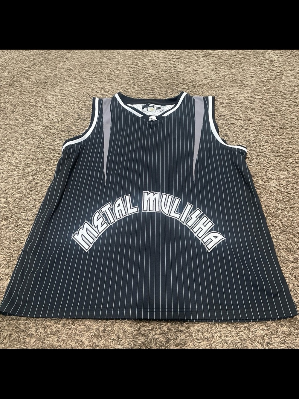 meta mulisha vintage Y2K striped jersey men’s XL
